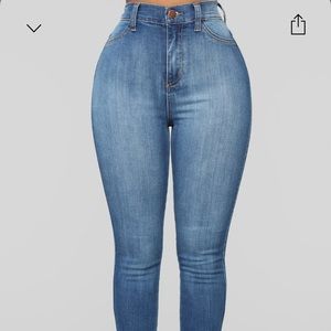 Fashionnova Luxe High waist Skinny Jeans